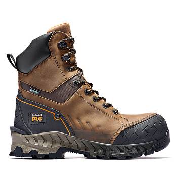 Timberland PRO Work Summit 8-Inch Composite-Toe - Hnede Pracovne Cizmy Panske, TB0374Z